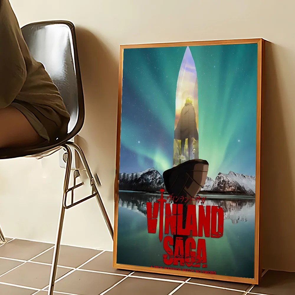 Vinland Saga Poster Kraft Club Bar Paper Vintage Wall Art